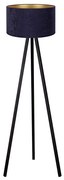Brilagi - Lampada da terra VELVET 1xE27/60W/230V wenge/blu