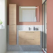 Struttura colonna bagno Remix H 173 x P 33 cm