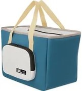 Borsa termica porta pranzo 9 L blu Cooler
