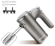 Aigostar - Miscelatore portatile 400W/230V grigio/cromo