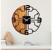 Orologio da parete diametro 56 cm 1xAA legno/metallo