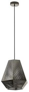 Eglo 43223 - Lampadario a sospensione con filo CHIAVICA 1xE27/28W/230V diametro 36 cm
