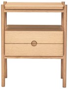 Comodino in rovere naturale Appeal - Hübsch