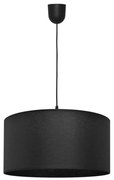 Lampadario su corda ALBA 1xE27/15W/230V d. 40 cm nero