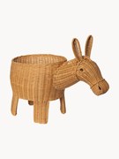 Cesto portaoggetti in rattan fatto a mano Donkey