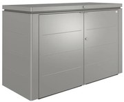 Baule BIOHORT HIGHBOARD 200 in acciaio grigio L 200 x H 127 x P 84 cm