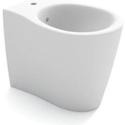 Bidet filomuro SOFT OLYMPIA CERAMICA L 36 x H 42 x P 55 cm Bianco opaco