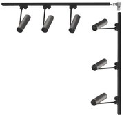 Zuma Line 3569 - Faretto per sistema a binario LISA 6xGU10/35W/230V nero