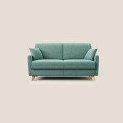 Edgar divano letto matrimoniale in tessuto felis impermeabile T03 verde acqua