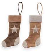 Set di 2 calze natalizie appese Stevy - Boltze