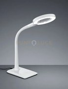 Lupo lampada da studio led 5w 550lm, 3500k bianca flessibile con ba...
