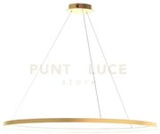 Oslo-120 o sospensione oro verniciato led integrato 68w dimmerabile...