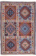 Yalameh Tappeto persiano 90 x 60 (Iran) Annodato A Mano