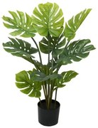 Pianta Decorativa Poliuretano Cemento Monstera 120 cm