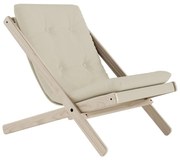 Sedia pieghevole Raw/Beige Boogie - Karup Design