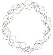 Eglo 411015 - Decorazione natalizia LED CURLY 30xLED/0,064W/230V cromo lucido