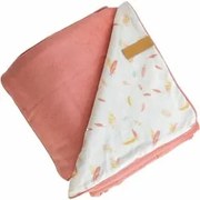 Coperta Domiva HAPPY Rosa 75 x 100 cm