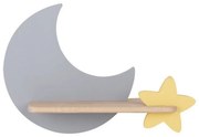 Applique LED per bambini con mensola MOON LED/5W/230V
