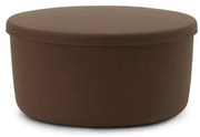 Normann Copenhagen - Hide Storage Pouf Large Brown Normann Copenhagen