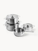Batteria di pentole da cucina KitchenAid, set da 7