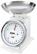 bilancia da cucina retro EDM Bianco 5 kg 20,5 x 4 cm