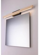 Applique LED scandinavo Applique LED scandinavo Dora nero nero IP44, luce bianco caldo dimmerabile 1050 lumen,
