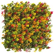 Parete verde artificiale Foliage Divy 3D in polietilene, multicolore H 1 m x L 1 m