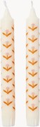 Set di 2 candele a bastoncino Tulip