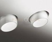 Lelanto faretto incasso orientabile 2 luci bianca