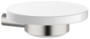 Porta sapone SI 90602 nickel spazzolato 12 cm x 4.2 cm in ceramica