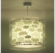 Dalber D-41412H - Lampadario per bambini NUVOLE 1xE27/60W/230V