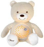 Chicco - Proiettore con melodia BABY BEAR 3xAAA beige