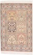 Cashmere Silk Tappeto 100x60 (Indian) Annodato A Mano