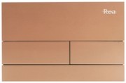Pulsante per supporto set da incasso WC K011A-Q Rea T Brush Copper/Brushed Rose Gold