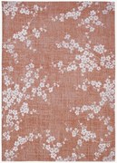 Tappeto jacquard lavabile da interno-esterno Sakura