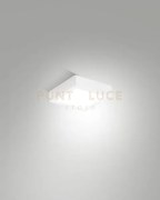 Gian plafoniera esterno bianco led 12w 3000k 1344lm 14,5cm ip54