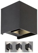 Rabalux 7396 - Applique da esterno SOLIN 1xG9/42W/230V IP54 nero