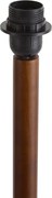 Lampada da terra Japandi in legno di noce senza paralume 133 cm - Mels