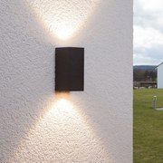 Lucande Tavi Applique da esterni LED Bridgelux Set di 2