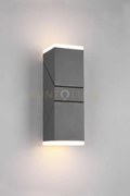 Avon applique led 14w 1600lm, 3000k da esterno antracite 2 diffusor...