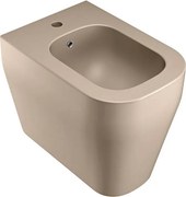 Bidet filomuro Tutto Evo OLYMPIA CERAMICA L 36 x H 42.5 x P 53 cm marrone opaco