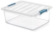 Scatola Multiuso Domopak Living Katla 39 x 29 x 15,5 cm Trasparente polipropilene 12 L