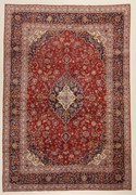 Kashan Tappeto 440 x 300 (Iran) Annodato A Mano