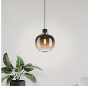 Eglo 99614 - Lampadario a sospensione con filo OILELLA 1xE27/40W/230V marrone