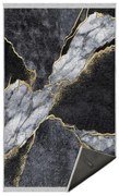 Tappeto nero 160x230 cm - Mila Home