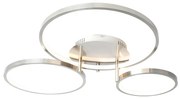 Plafoniera moderna in acciaio con LED e dimmer - Rondas
