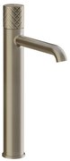 Miscelatore lavabo alto senza scarico brushed brass intreccio 70104 Gessi