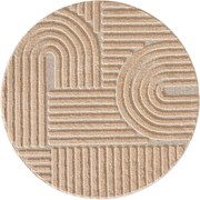 Tappeto rotondo rosa chiaro ø 160 cm Art 1121 – Ayyildiz Carpets