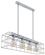 Globo 15530Z-4H - Lampadario a sospensione con filo MERRIL 4xE27/60W/230V