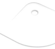 Piatto doccia SENSEA in carbonato di calcio Easy V2 bianco L 90 x L 90 x H 2.6 cm opaco